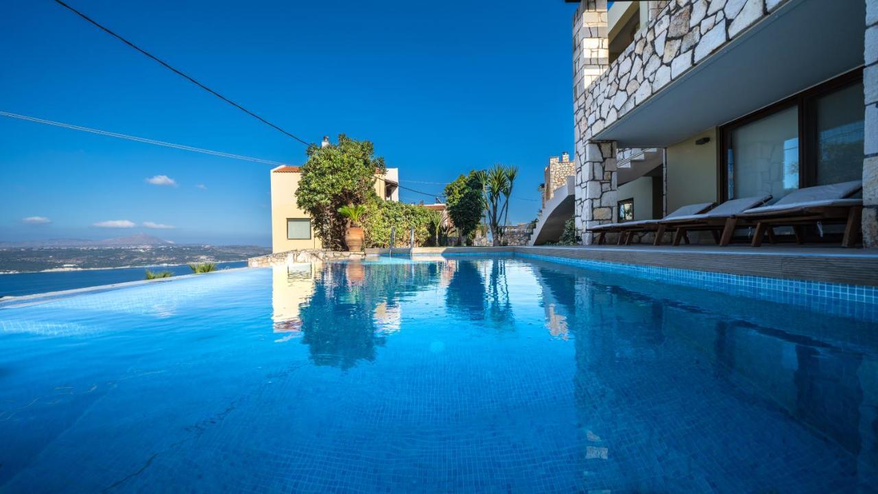 Villa Majestic Crete Heated Pool And Sauna Megala Chorafia Exterior foto