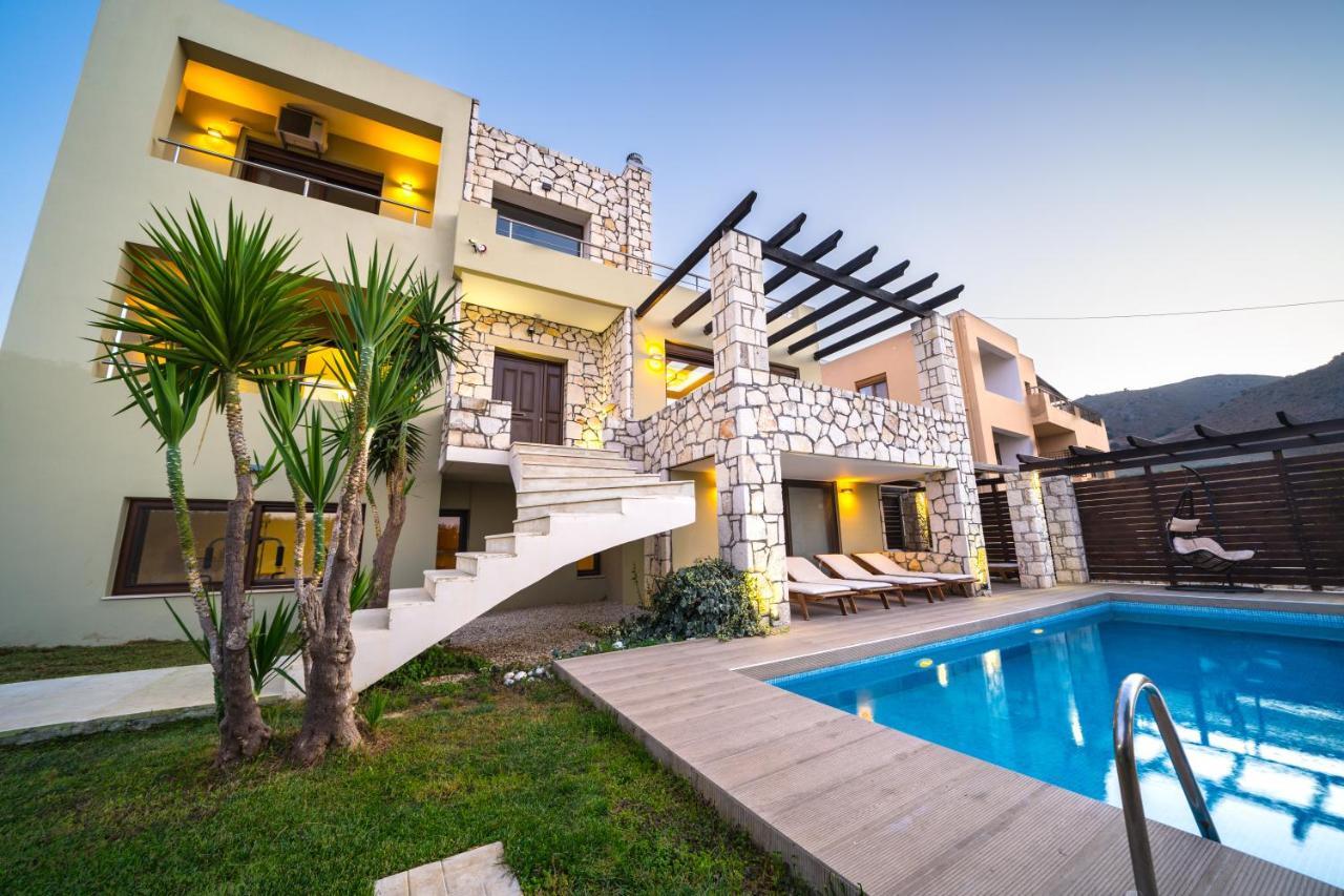 Villa Majestic Crete Heated Pool And Sauna Megala Chorafia Exterior foto