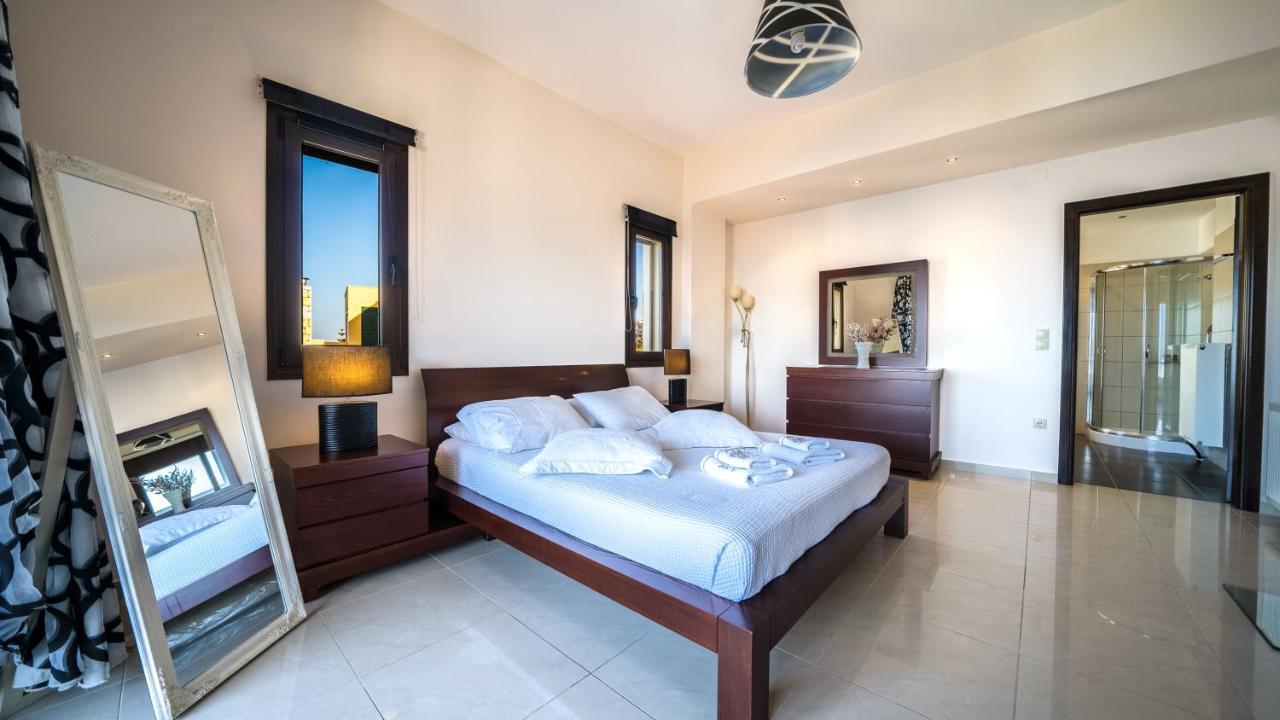 Villa Majestic Crete Heated Pool And Sauna Megala Chorafia Exterior foto