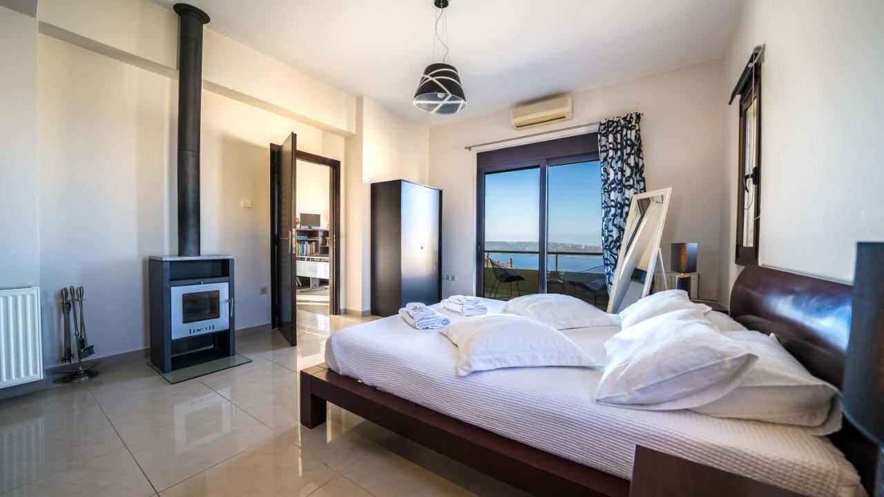 Villa Majestic Crete Heated Pool And Sauna Megala Chorafia Exterior foto