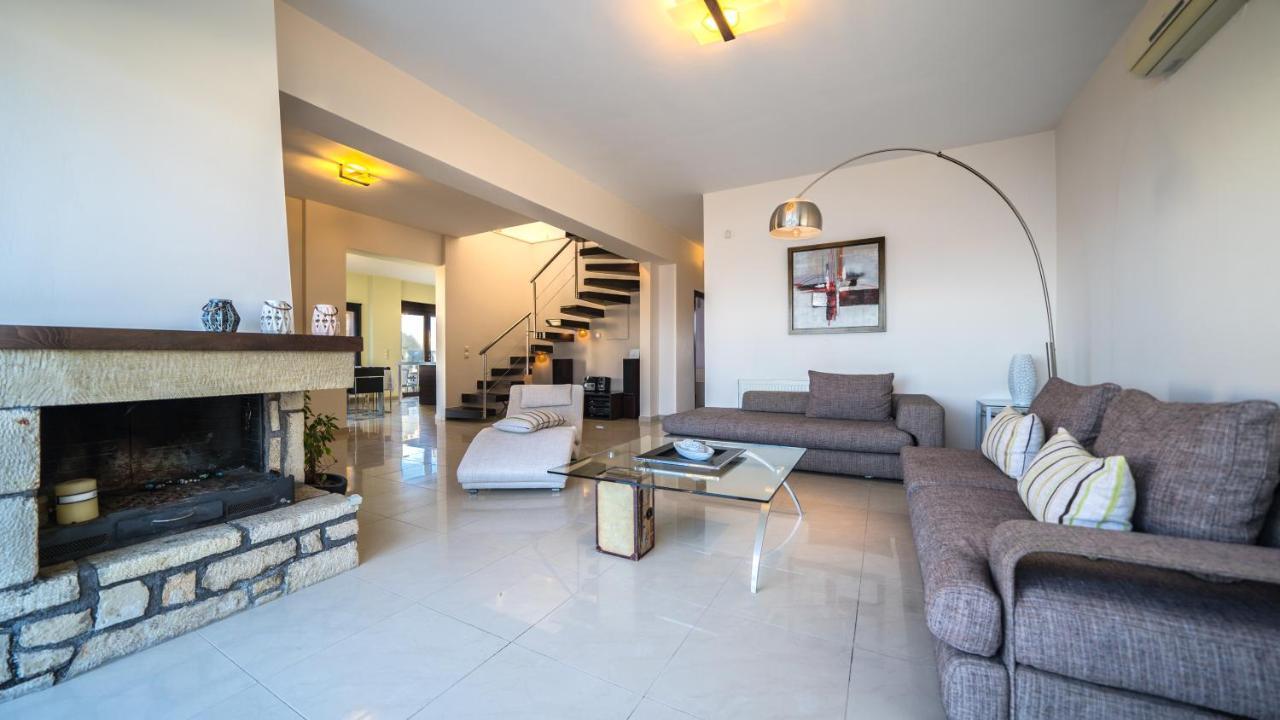 Villa Majestic Crete Heated Pool And Sauna Megala Chorafia Exterior foto