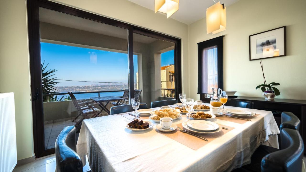Villa Majestic Crete Heated Pool And Sauna Megala Chorafia Exterior foto