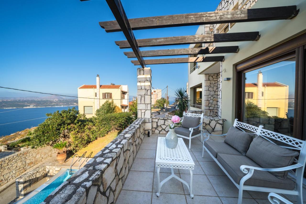 Villa Majestic Crete Heated Pool And Sauna Megala Chorafia Exterior foto