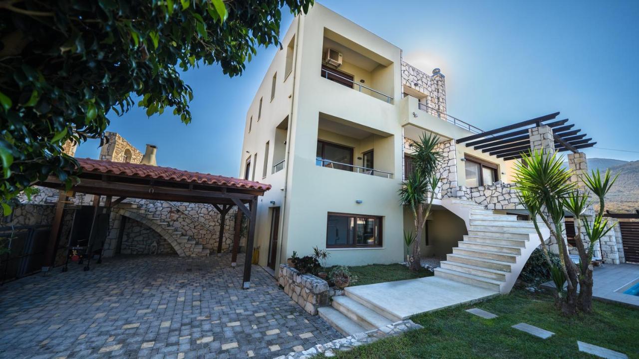 Villa Majestic Crete Heated Pool And Sauna Megala Chorafia Exterior foto